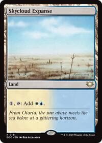 Skycloud Expanse - Commander: Edge of Eternities - Magic: The Gathering card