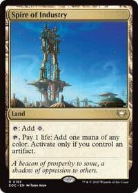 Spire of Industry - Commander: Edge of Eternities - Magic: The Gathering card
