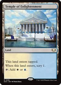 Temple of Enlightenment - Commander: Edge of Eternities - Magic: The Gathering card