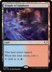 Temple of Epiphany - Commander: Edge of Eternities - Magic: The Gathering card