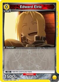 Edward Elric (009) - UE09BT: FULLMETAL ALCHEMIST - Union Arena card