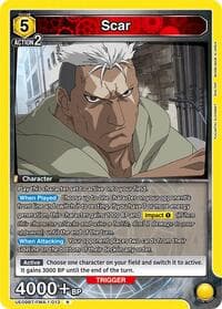 Scar - UE09BT: FULLMETAL ALCHEMIST - Union Arena card