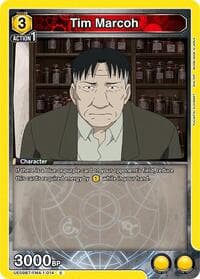 Tim Marcoh - UE09BT: FULLMETAL ALCHEMIST - Union Arena card