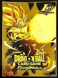 Dragon Ball Super Fusion World Card Game Official Sleeves - 1st Anniversary Set (64-Pack) - Bandai Card Sleeves - Card Sleeves card