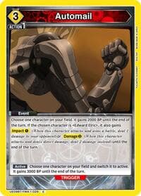 Automail - UE09BT: FULLMETAL ALCHEMIST - Union Arena card