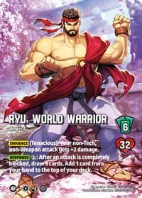 Ryu, World Warrior (Alternate Art) - Challenger Series: Street Fighter 6 - UniVersus card