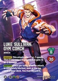 Luke Sullivan, Gym Coach (Alternate Art) - Challenger Series: Street Fighter 6 - UniVersus card