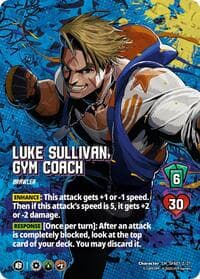 Luke Sullivan, Gym Coach - Challenger Series: Street Fighter 6 - UniVersus card