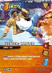 Avenger: Impaler (Alternate Art) - Challenger Series: Street Fighter 6 - UniVersus card