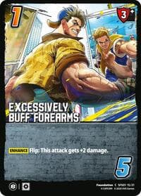 Excessively Buff Forearms - Challenger Series: Street Fighter 6 - UniVersus card