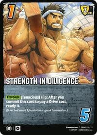 Strength in Diligence - Challenger Series: Street Fighter 6 - UniVersus card