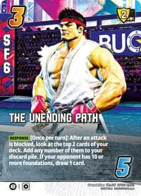 The Unending Path (Alternate Art) - Challenger Series: Street Fighter 6 - UniVersus card