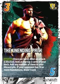 The Unending Path - Challenger Series: Street Fighter 6 - UniVersus card