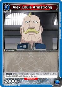 Alex Louis Armstrong (034) - UE09BT: FULLMETAL ALCHEMIST - Union Arena card
