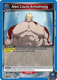 Alex Louis Armstrong (036) - UE09BT: FULLMETAL ALCHEMIST - Union Arena card