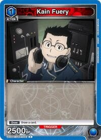 Kain Fuery - UE09BT: FULLMETAL ALCHEMIST - Union Arena card
