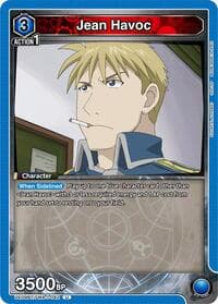 Jean Havoc - UE09BT: FULLMETAL ALCHEMIST - Union Arena card