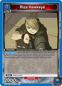 Riza Hawkeye (050) - UE09BT: FULLMETAL ALCHEMIST - Union Arena card