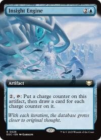 Insight Engine (Extended Art) - Commander: Edge of Eternities - Magic: The Gathering card