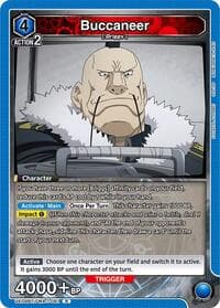 Buccaneer - UE09BT: FULLMETAL ALCHEMIST - Union Arena card