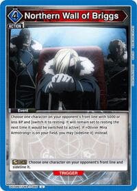 Northern Wall of Briggs - UE09BT: FULLMETAL ALCHEMIST - Union Arena card