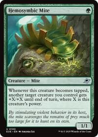 Hemosymbic Mite - Edge of Eternities - Magic: The Gathering card
