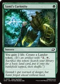 Sami's Curiosity - Edge of Eternities - Magic: The Gathering card