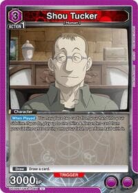 Shou Tucker - UE09BT: FULLMETAL ALCHEMIST - Union Arena card