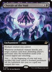 Chorale of the Void (Extended Art) - Edge of Eternities - Magic: The Gathering card