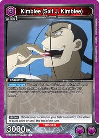Kimblee (Solf J. Kimblee) (072) - UE09BT: FULLMETAL ALCHEMIST - Union Arena card