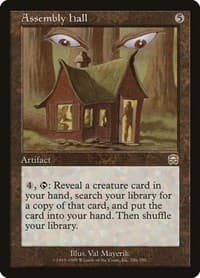 Assembly Hall - Mercadian Masques - Magic: The Gathering card