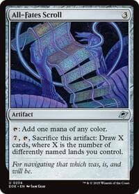 All-Fates Scroll - Edge of Eternities - Magic: The Gathering card