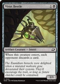 Virus Beetle - Edge of Eternities - Magic: The Gathering card