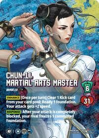 Chun-Li, Martial Arts Master - Challenger Series: Street Fighter 6 - UniVersus card