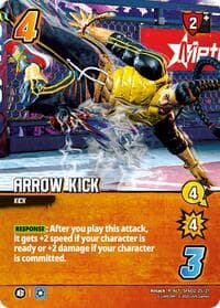 Arrow Kick (Alternate Art) - Challenger Series: Street Fighter 6 - UniVersus card