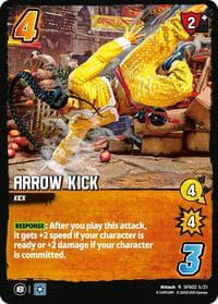 Arrow Kick - Challenger Series: Street Fighter 6 - UniVersus card