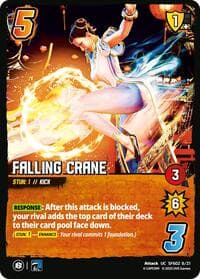 Falling Crane - Challenger Series: Street Fighter 6 - UniVersus card