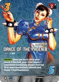 Dance of the Phoenix (Alternate Art) - Challenger Series: Street Fighter 6 - UniVersus card