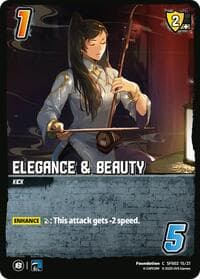 Elegance & Beauty - Challenger Series: Street Fighter 6 - UniVersus card