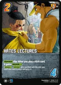 Hates Lectures - Challenger Series: Street Fighter 6 - UniVersus card