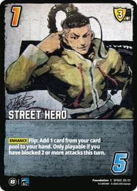 Street Hero - Challenger Series: Street Fighter 6 - UniVersus card