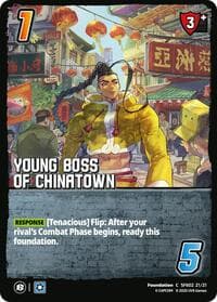 Young Boss of Chinatown - Challenger Series: Street Fighter 6 - UniVersus card