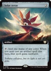 Solar Array (Extended Art) - Commander: Edge of Eternities - Magic: The Gathering card
