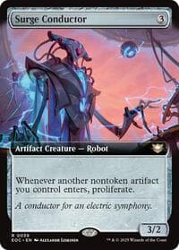 Surge Conductor (Extended Art) - Commander: Edge of Eternities - Magic: The Gathering card