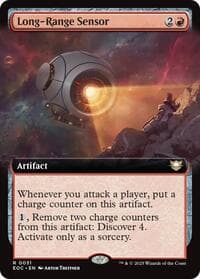 Long-Range Sensor (Extended Art) - Commander: Edge of Eternities - Magic: The Gathering card