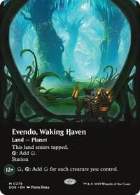 Evendo, Waking Haven (Borderless) - Edge of Eternities - Magic: The Gathering card
