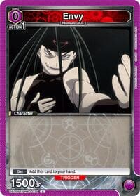 Envy (075) - UE09BT: FULLMETAL ALCHEMIST - Union Arena card