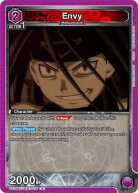 Envy (076) - UE09BT: FULLMETAL ALCHEMIST - Union Arena card