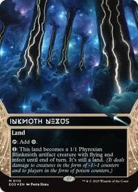 Inkmoth Nexus (0110) (Borderless) (Galaxy Foil) - Edge of Eternities: Stellar Sights - Magic: The Gathering card