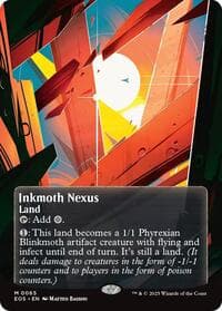 Inkmoth Nexus (0065) (Borderless) - Edge of Eternities: Stellar Sights - Magic: The Gathering card